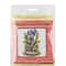 Wonderland Crafts Irises Bead Embroidery on Wood Kit